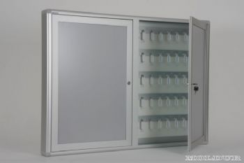 Metal Kapl Anahtar Dolab 80 Kanca Kapasiteli